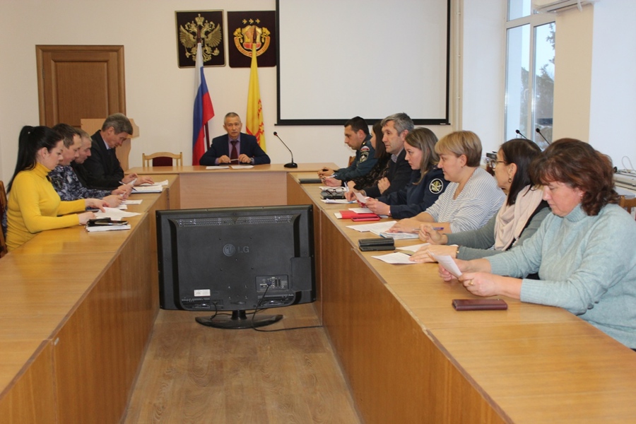 Состоялось заседание комиссии по профилактике правонарушений в Урмарском муниципальном округе