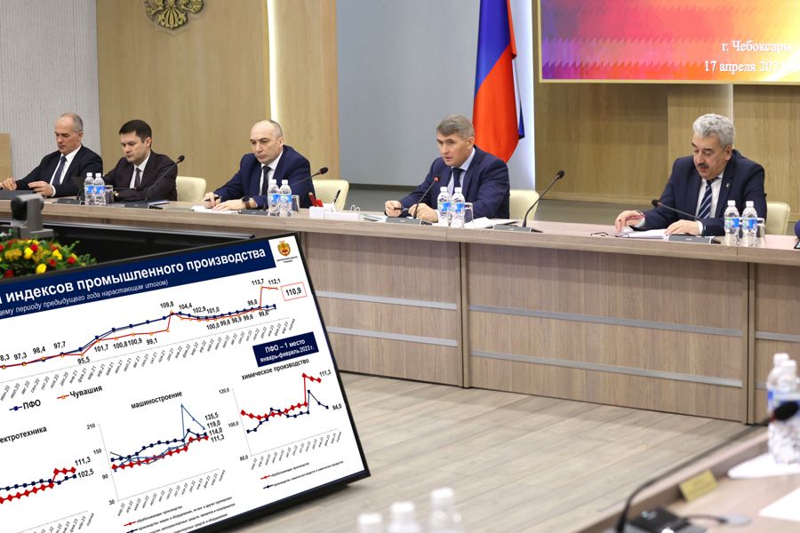 По темпу роста промышленности Чувашия заняла шестое место в России