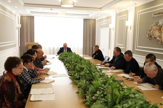 Заседание комиссии по обеспечению безопасности дорожного движения в Яльчикском муниципальном округе