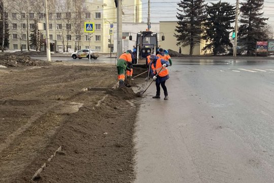 В Чебоксарах началась уборка смета