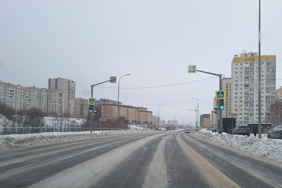 На бульваре Солнечный установлены новые светофоры