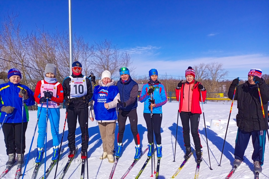 Муниципальные соревнования-лыжная эстафетная гонка, 6-й этап Кубка Шумерлинского муниципального округа