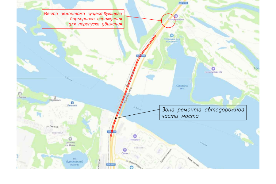 С 27 апреля  в Нижнем Новгороде на новом Борском мосту  вводятся ограничения на движение грузовых автомобилей