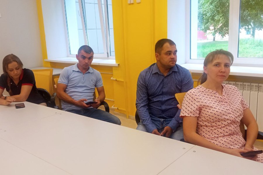 Встреча членов местного отделения «Российский Союз Сельской молодёжи» в рамках проекта «Кадры для села»