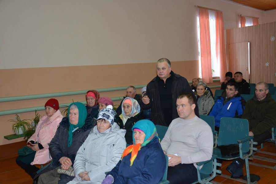 В ходе Единого информационного дня прошла встреча с населением Ермошкинского территориального отдела