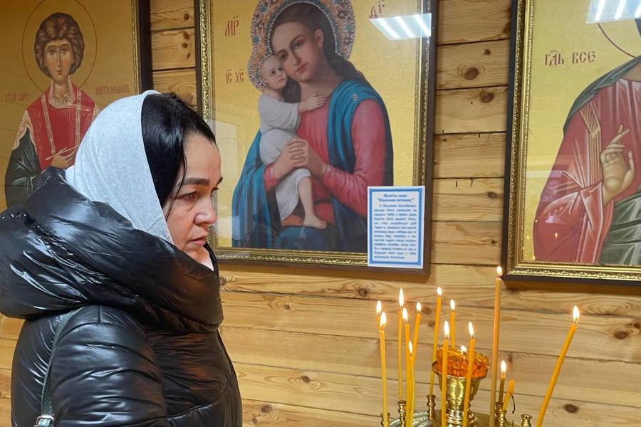Открылась часовня в честь иконы Пресвятой Богородицы «Взыскание погибших» в п. Калиновка