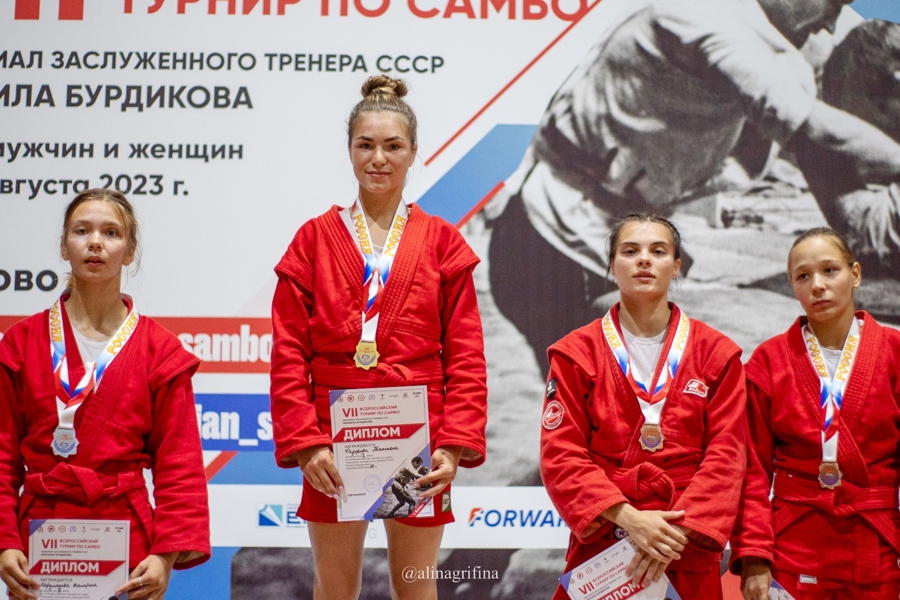 Татьяна Фёдорова – победитель Всероссийского турнира по самбо