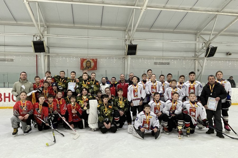 ХК «Бойцы» - победитель республиканских соревнований юных хоккеистов «Золотая шайба» среди сельских команд