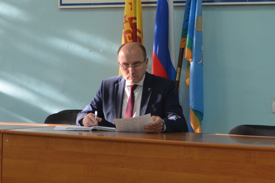 Рабочее совещание при главе Мариинско-Посадского муниципального округа