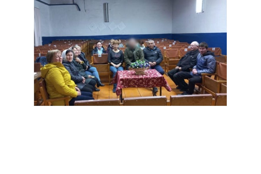 В Байглычевском СК состоялась встреча с односельчанином, прибывшим в краткосрочный отпуск из зоны СВО.