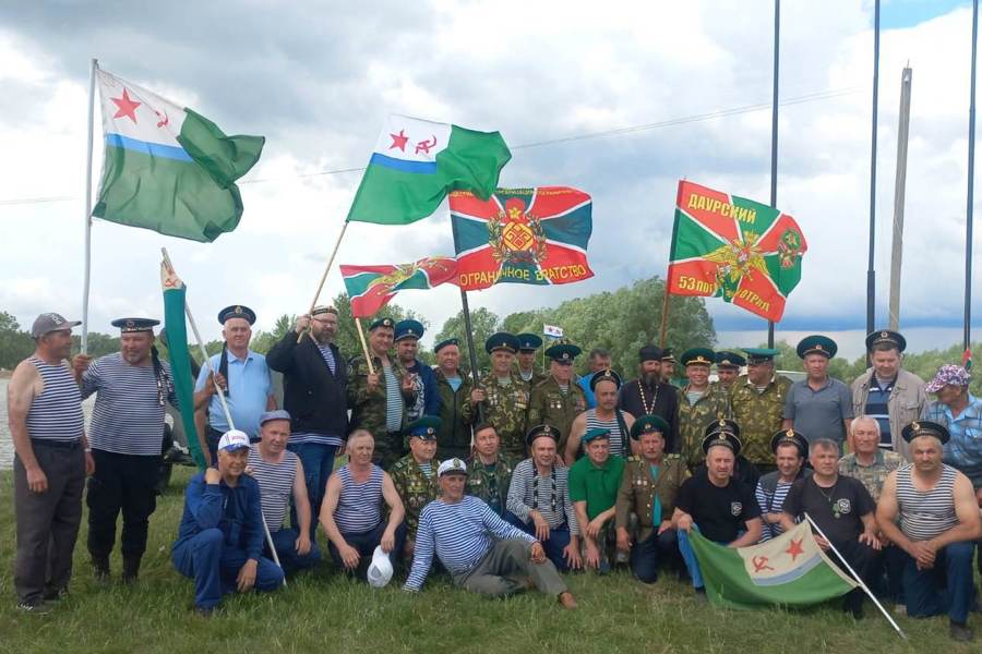 Праздник, посвященный погранвойскам в селе Лащ-Таяба