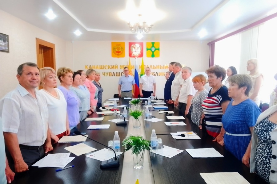 Состоялось пятнадцатое заседание Собрания депутатов Канашского муниципального округа