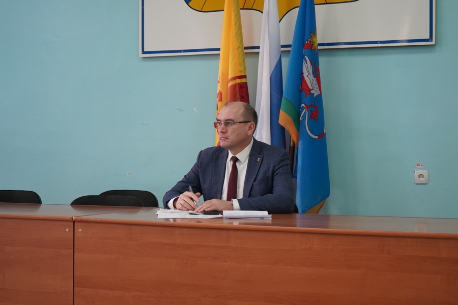 Рабочее совещание при главе Мариинско-Посадского округа