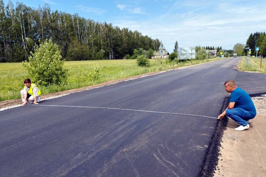 В Моргаушском округе завершился ремонт первого участка автодороги «Тойгильдино-Паймурзино»