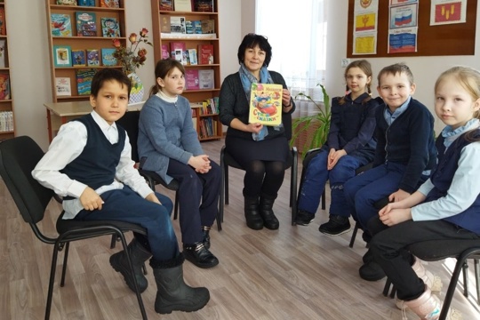 В Сойгинской сельской библиотеке прошел литературный час