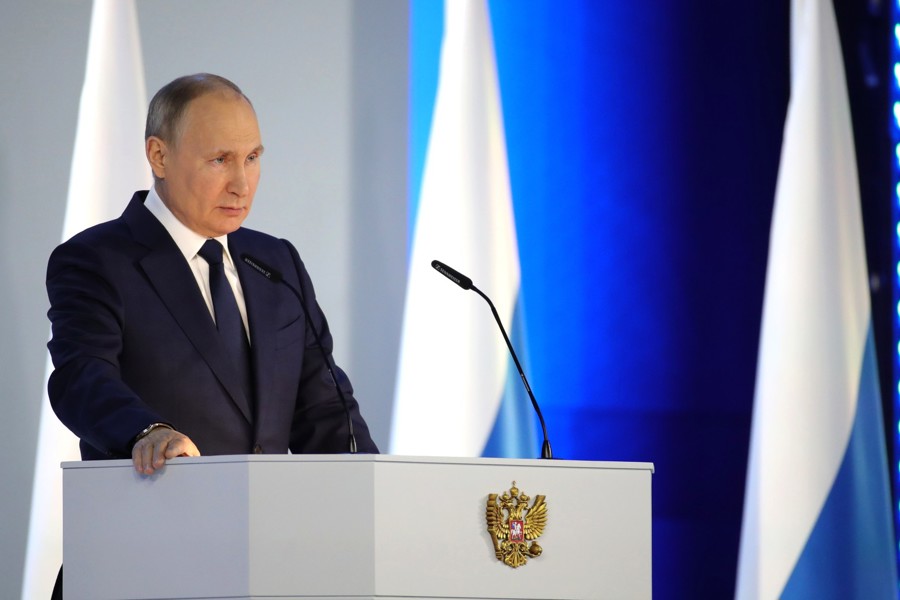 29 февраля Президент России Владимир Путин выступит с Посланием Федеральному Собранию