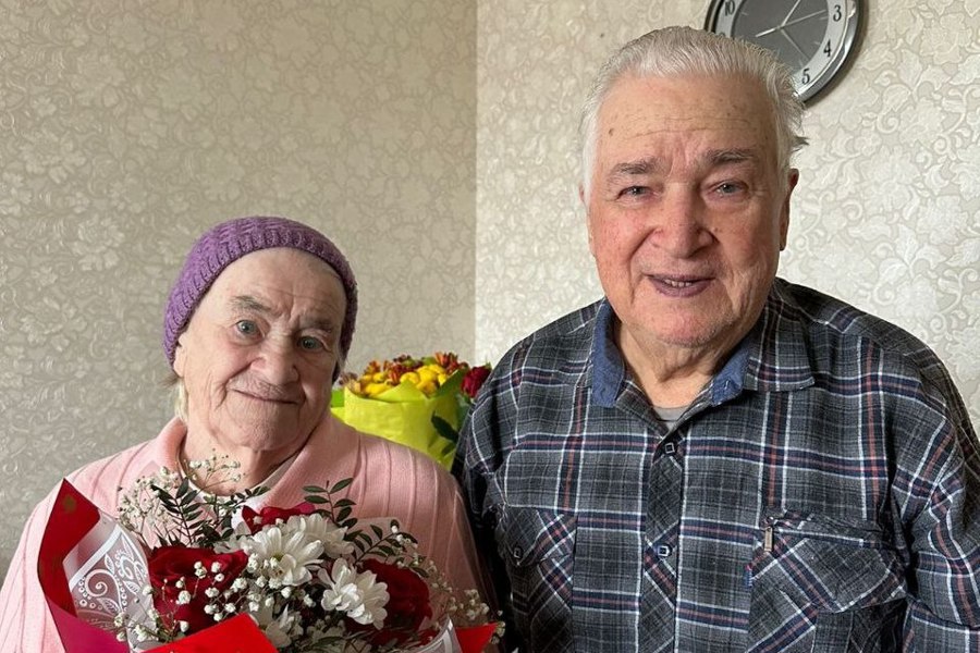 Уникальная дата – 70 лет супружеской жизни
