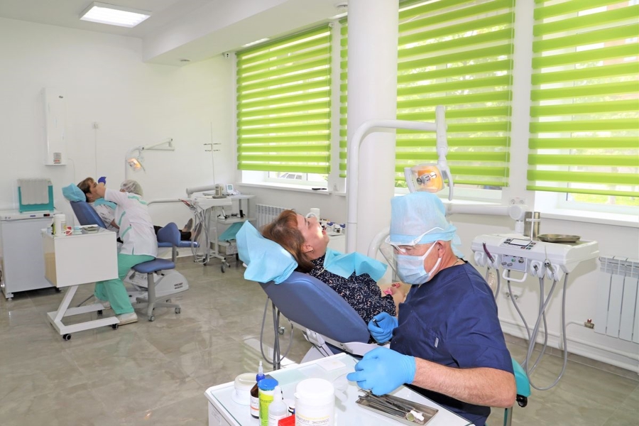 После капитального ремонта возобновило работу взрослое отделение Поликлиники №5 Городской стоматологии по улице Гузовского