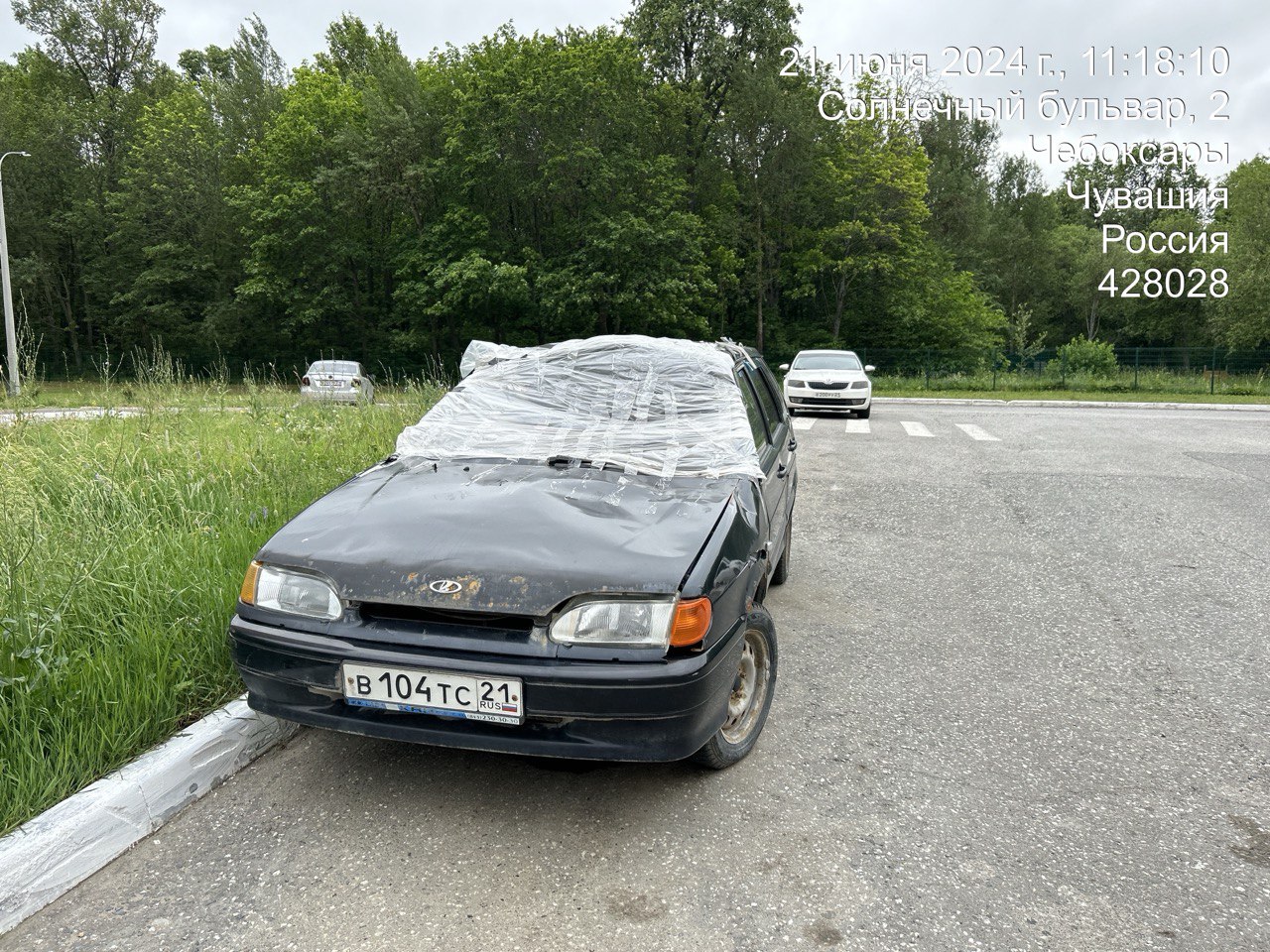 В Чебоксарах прошёл рейд по выявлению брошенных автомобилей | г. Чебоксары  Чувашской Республики