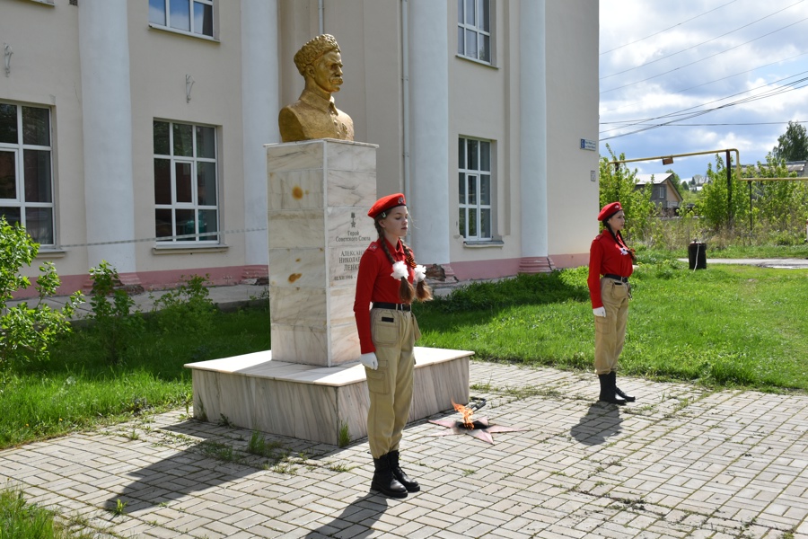 Митинг у памятника А.Н. Ленкину