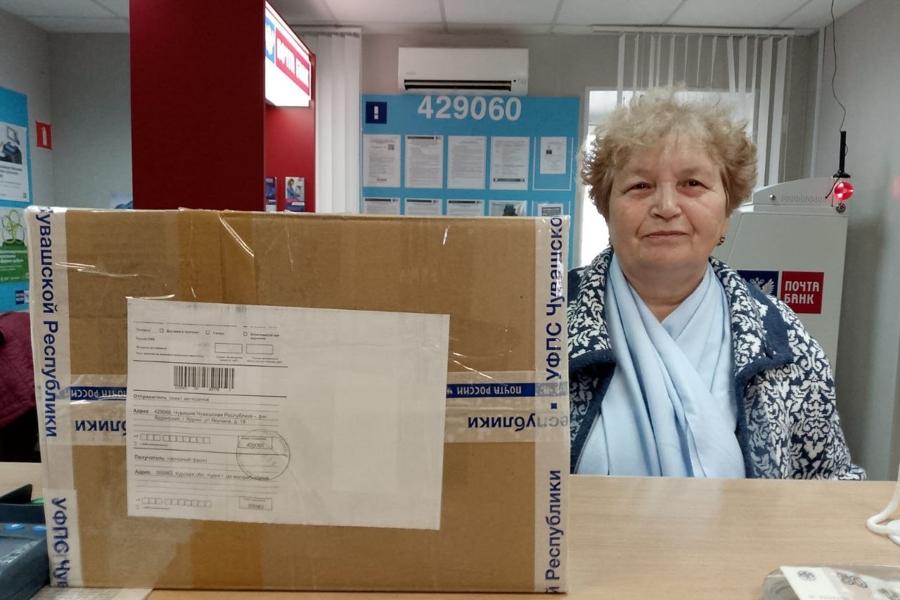 «Серебряные» волонтеры Ядринского округа помогают бойцам и мирным жителям