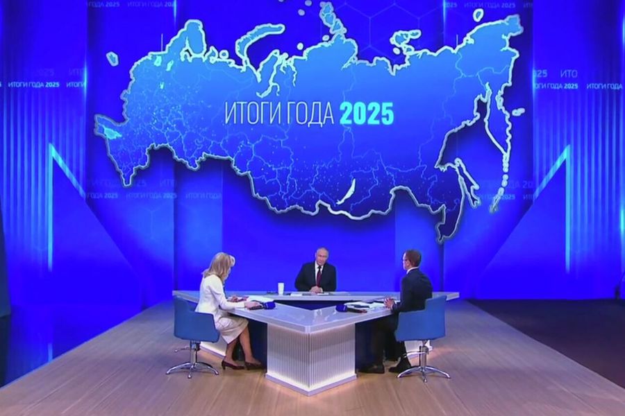Сегодня состоялась традиционная прямая линия Президента России Владимира Путина