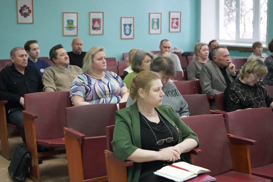 Рабочее совещание в администрации Мариинско-Посадского округа