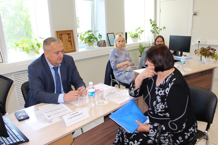 Уполномоченный по правам человека в Чувашской Республике принял граждан на базе филиала Государственного фонда  «Защитники Отечества»