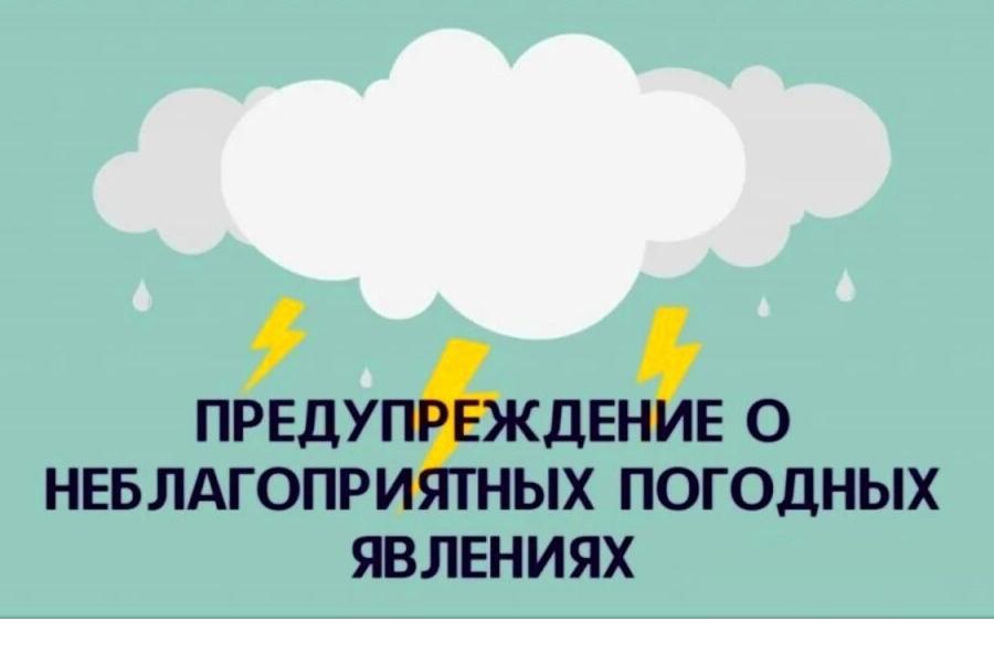 ПРЕДУПРЕЖДЕНИЕ о неблагоприятных метеорологических явлениях