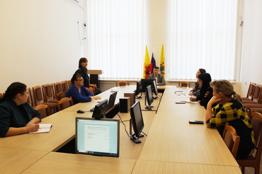 9 апреля прошло заседание КДН и ЗП Шумерлинского муниципального округа