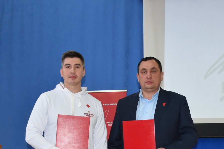 Подписано соглашение о сотрудничестве между администрацией Моргаушского округа и Управлением по молодежной политике