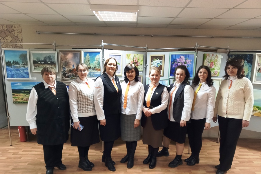 Выставка привлекает гостей