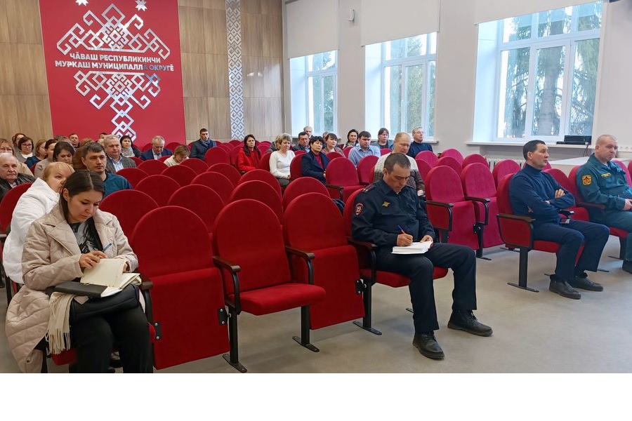 В Моргаушском округе началось командно-штабное учение по обеспечению  безаварийного пропуска паводков, а также защиты населённых пунктов, объектов экономики и социальной инфраструктуры от ландшафтных (природных) пожаров в 2025 году