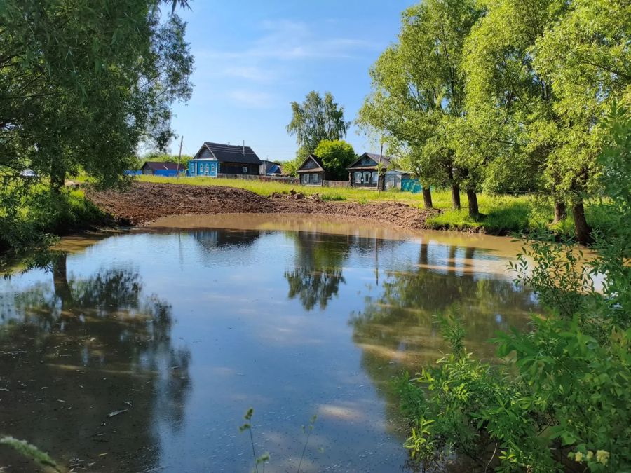 В поселке Костер завершена очистка пожарого водоема по программе «Ниме — Народный бюджет»