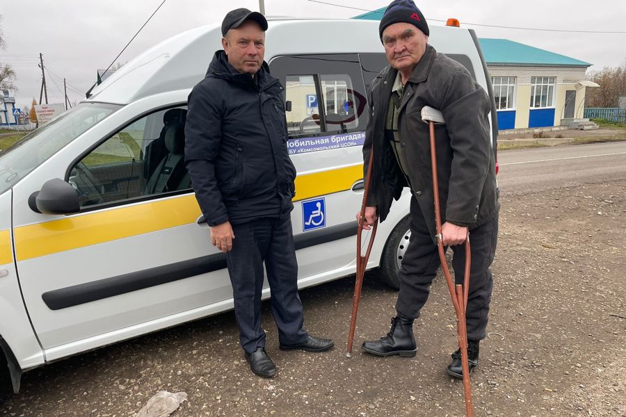 Ветераны, проживающие в стационарном отделении, благополучно пользуются услугами мобильной бригады