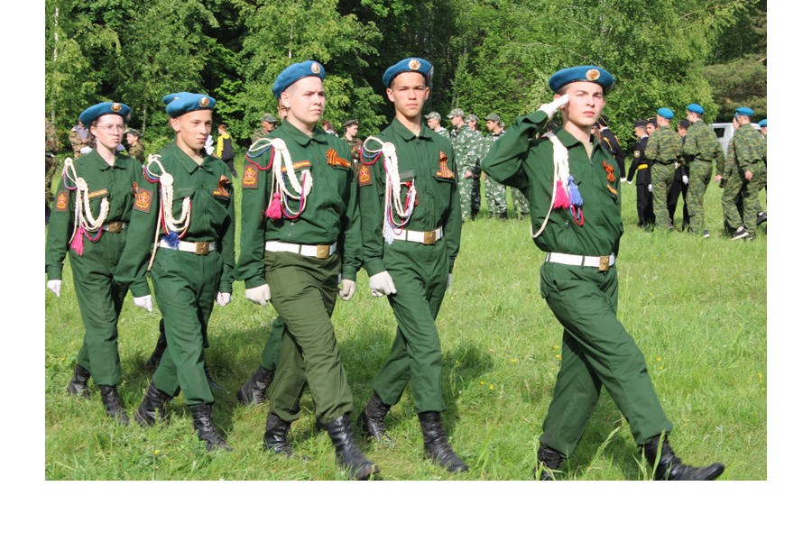В Ядринском муниципальном округе состоялись военно-спортивные игры «Орленок» и «Зарница»