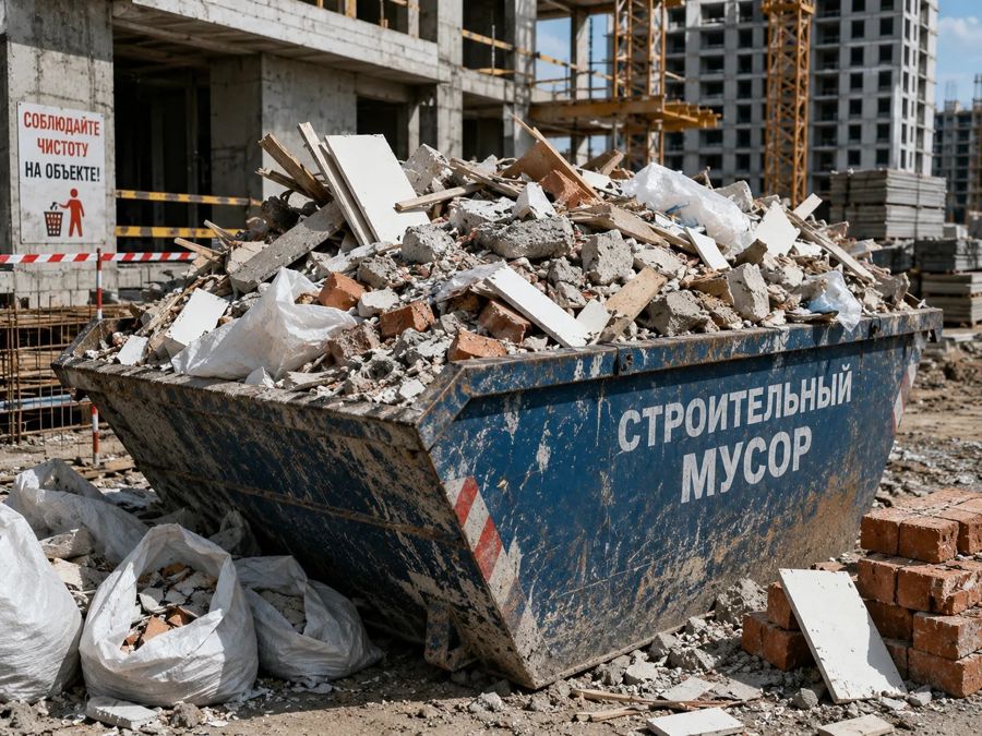 Перерабатывать как минимум четверть строительного мусора  предлагают в Чувашии.