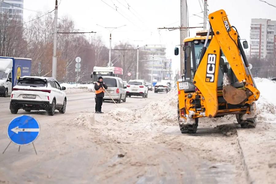 В Чебоксарах введен «желтый» уровень погодной опасности