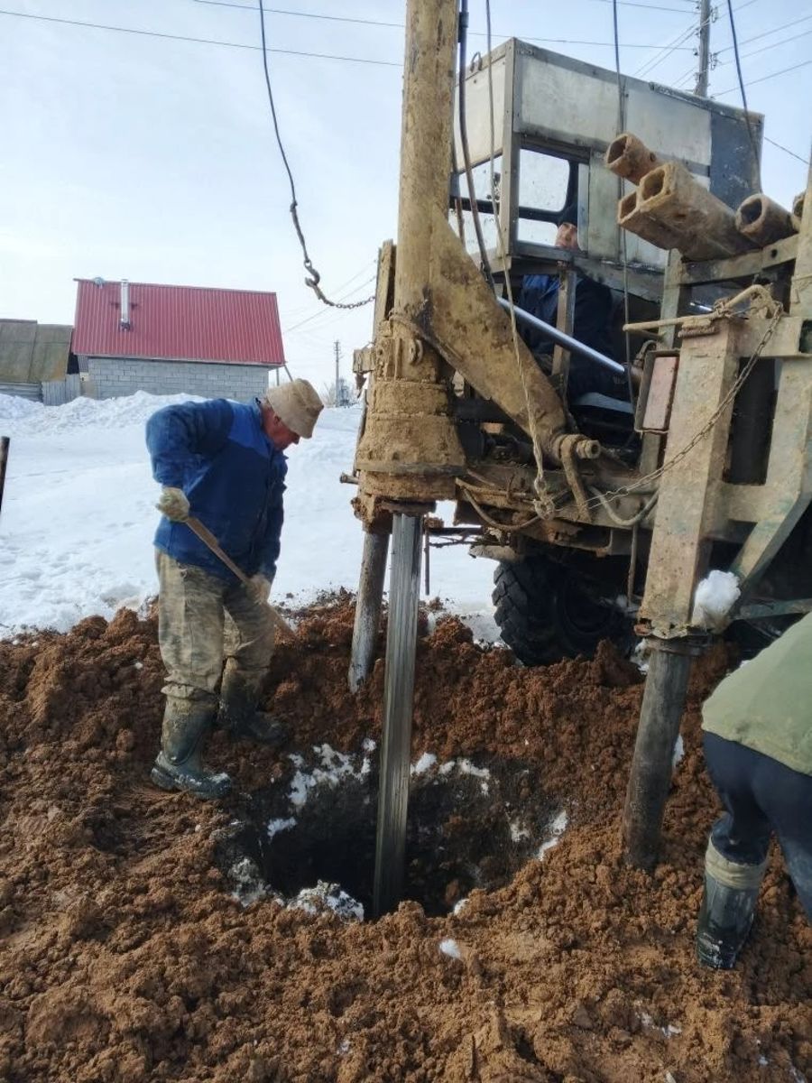 В деревне Словаши приступили к благоустройству общественного колодца в рамках программы «Ниме - народный бюджет»