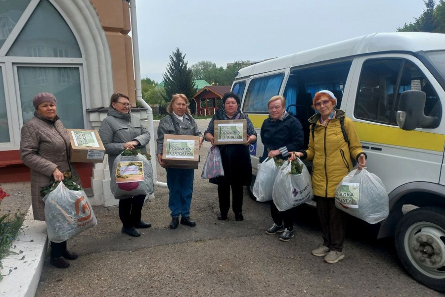 Серебряные волонтёры Чебоксар передали очередную партию гуманитарной помощи в зону СВО