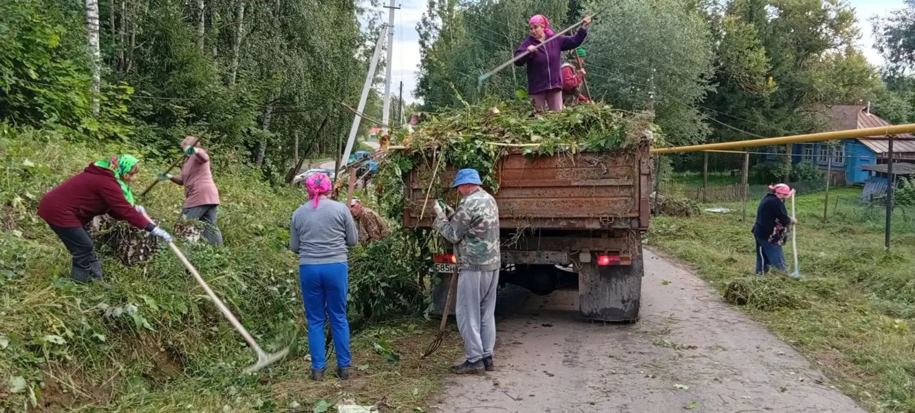 На субботник — всей деревней