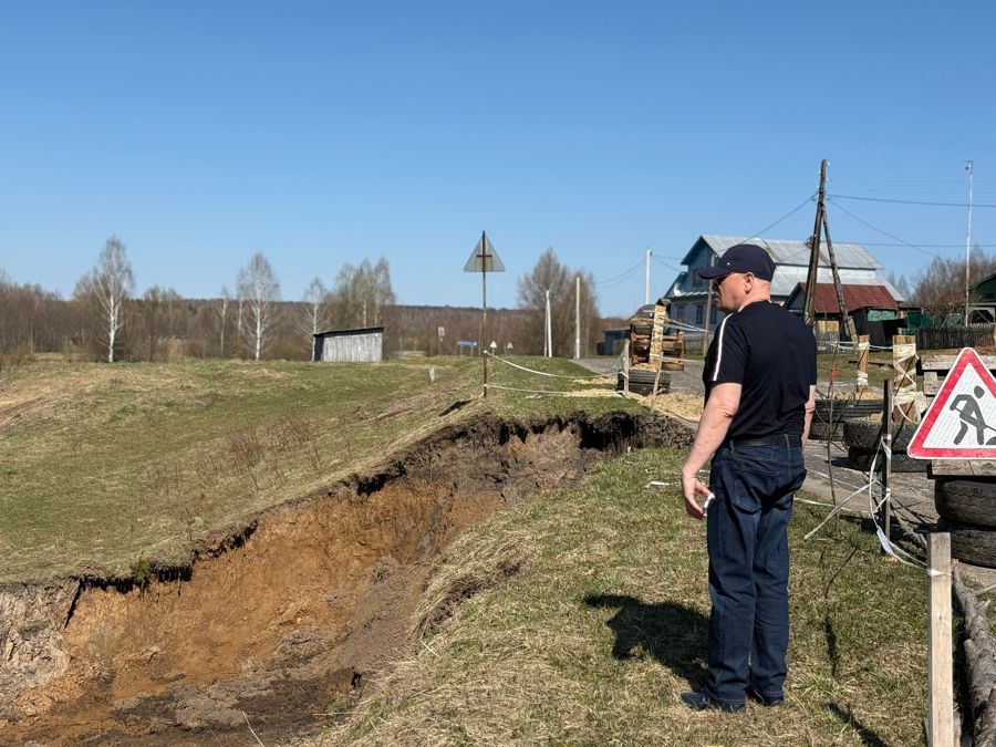 Заместитель Председателя Госсовета Виктор Горбунов в Шумерлинском округе проинспектировал инфраструктурные объекты