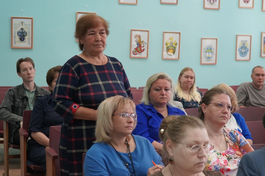 Рабочее совещание при главе Мариинско-Посадского округа