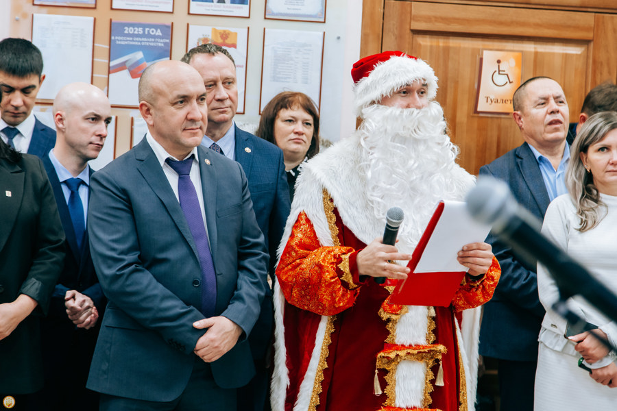 Батыревский округ. Открытие объектов