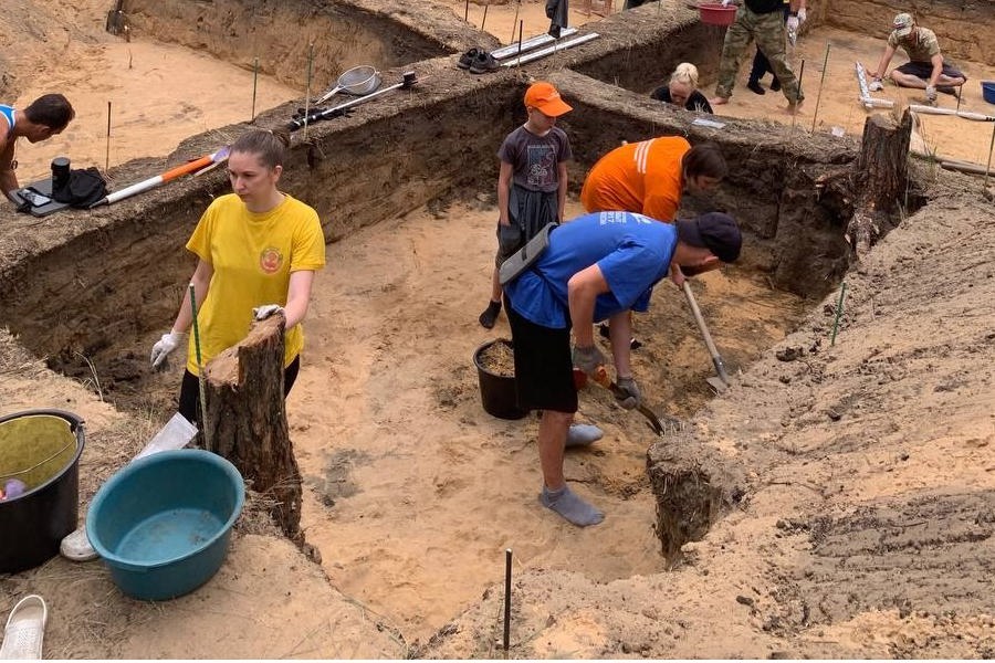 Ученые ЧГИГН проводят раскопки археологического памятника «Чебоксарский городок» в Заволжье