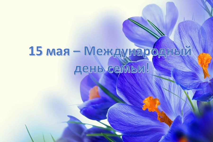 Поздравление Дмитрия Сержантова с Международным Днем семьи!
