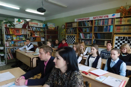 В рамках Дня молодого избирателя состоялась встреча со старшеклассниками Кудеихинской школы