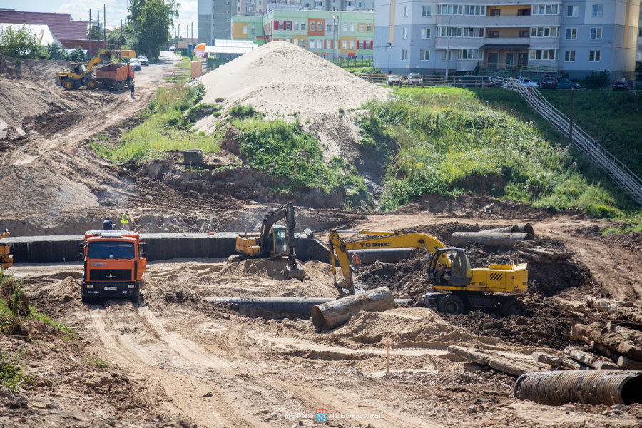 Денис Спирин проинспектировал ход реализации дорожного проекта