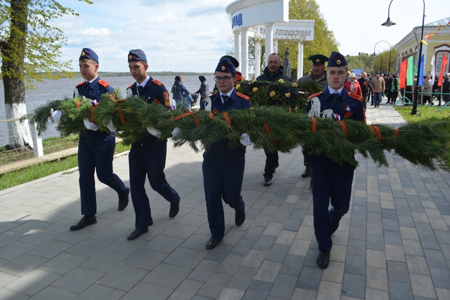 В Мариинско-Посадском округе отметили День Победы