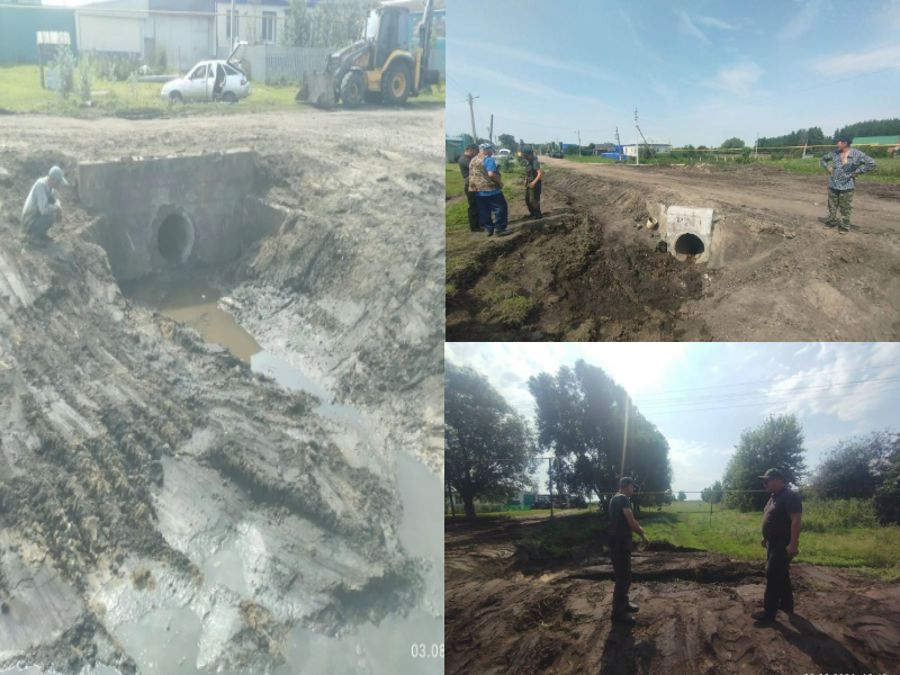В Байдеряково обновили дорогу и улучшают водоотвод: успехи инфраструктурного проекта